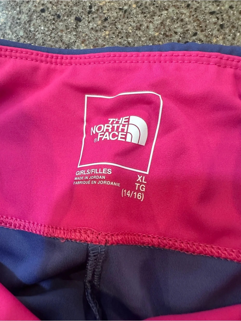The North FaceShorts - Blue with Pink & Lavender Panels